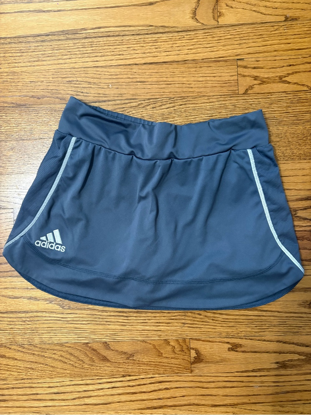 adidas Navy Blue Athletic Skort with White Trim